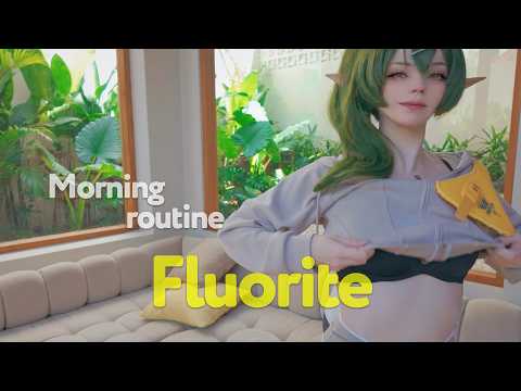 Fluorite morning routine | Endfield cosplay