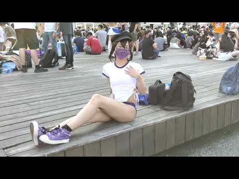 【FF39 Cosplay】活力性感的运动系眼镜女孩-2022.7.16/开拓动漫祭花博场