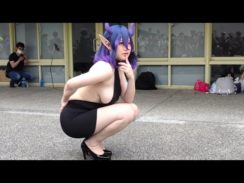 【PF38 Cosplay】别有一番风情的贵妇系魔女•维尔梅(动漫«金装的维尔梅»角色/CN:大脑Now)-2023.4.29-台北花博公园争艳馆户外广场《亚洲动漫创作展》