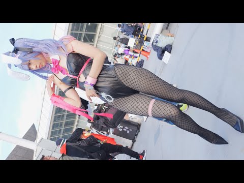 お椀くらげ Hatsune Miku Rabbit Hole Ver. Cosplay｜Comic Market C105 | 4K 60P