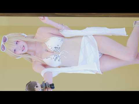 すずら NIKKE Tia: Sea Lizzie Cosplay | NIKKE ドキドキ止まらない夏の旅 in 秋叶原 (クローゼットガチャ) | 4K 60P