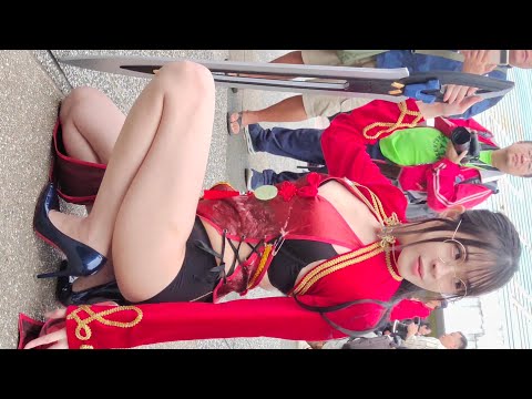 PF43亚洲动漫创作展coser选拍 / CN:纪奈奈Hatori Sama+柳栀栀+饿小璇,佞佞(cos黑魔导) / 台北花博公园争艳馆户外广场2025.11.1~2